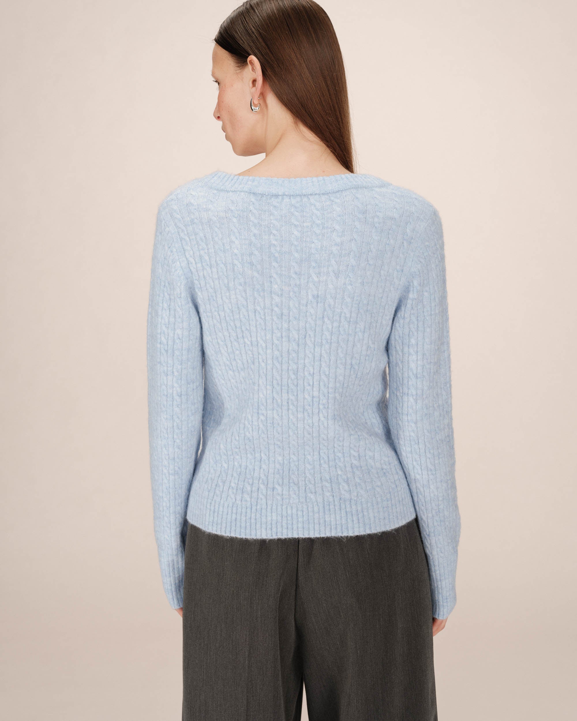 Bleuet Knitted Cardigan Samso