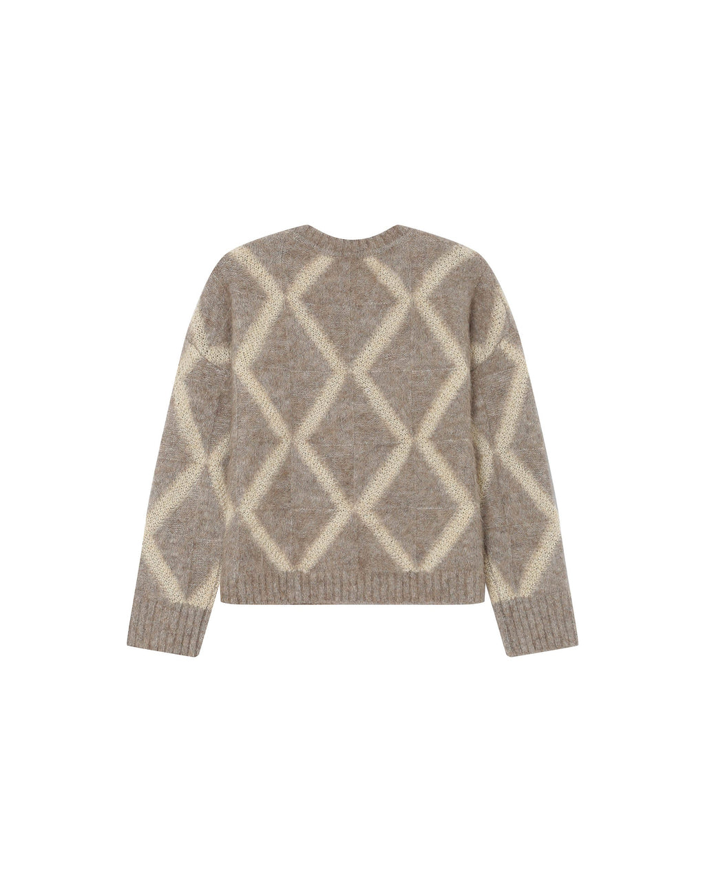 Greige Patterned Jumper Salinger