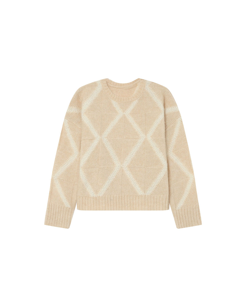 Jersey estampado vainilla de Salinger