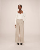 Jersey crudo con cuello dividido Salem