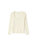Jersey crudo con cuello dividido Salem
