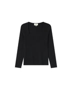 Jersey Cuello Hendido Negro Salem