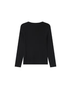 Jersey Cuello Hendido Negro Salem
