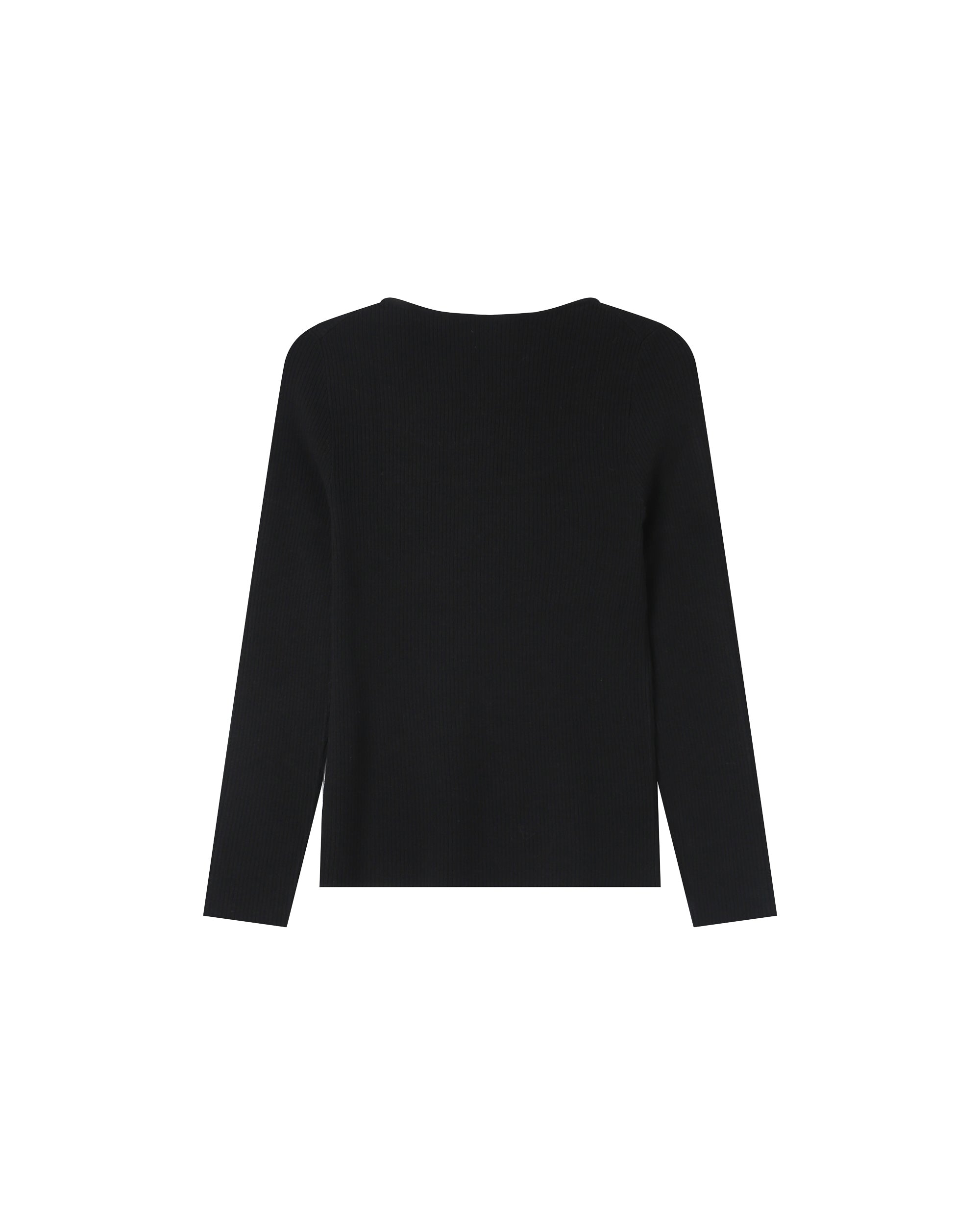 Jersey Cuello Hendido Negro Salem