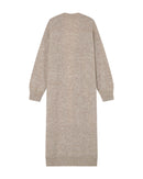 Santiago Beige Long Cardigan