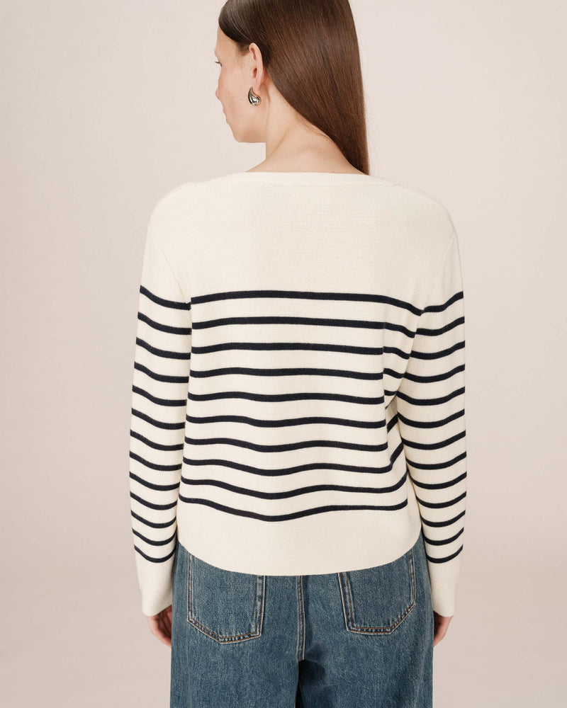Ecru Sardinia University Sweater