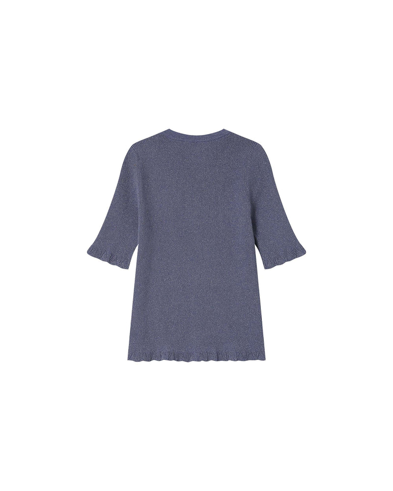 Pull Bleuet Saturne