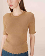 Pull Ocre Saturne
