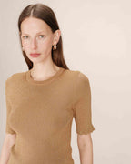 Pull Ocre Saturne