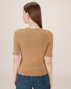 Pull Ocre Saturne