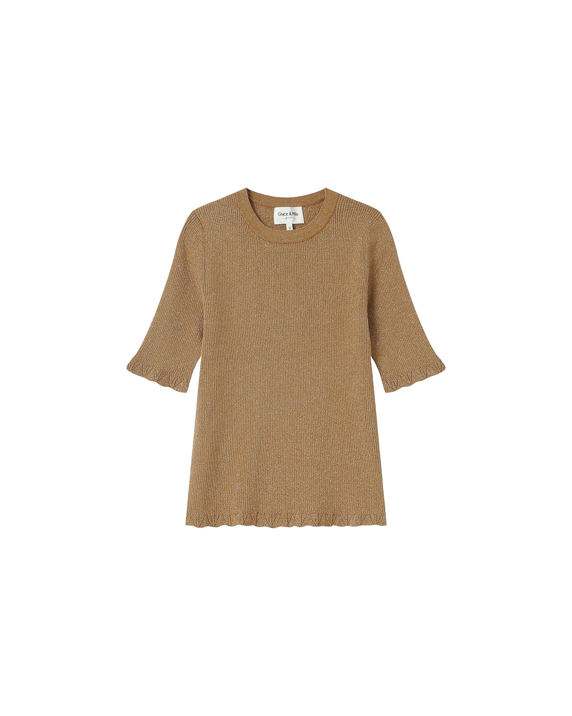 Pull Ocre Saturne