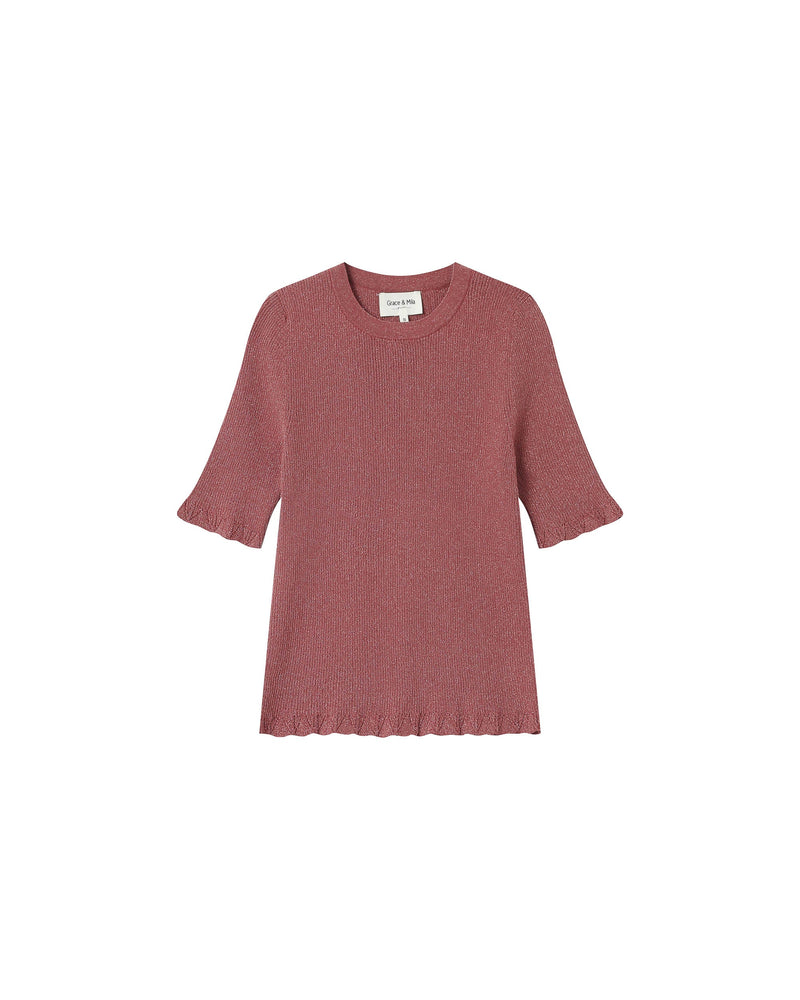 Saturn Terracotta Sweater