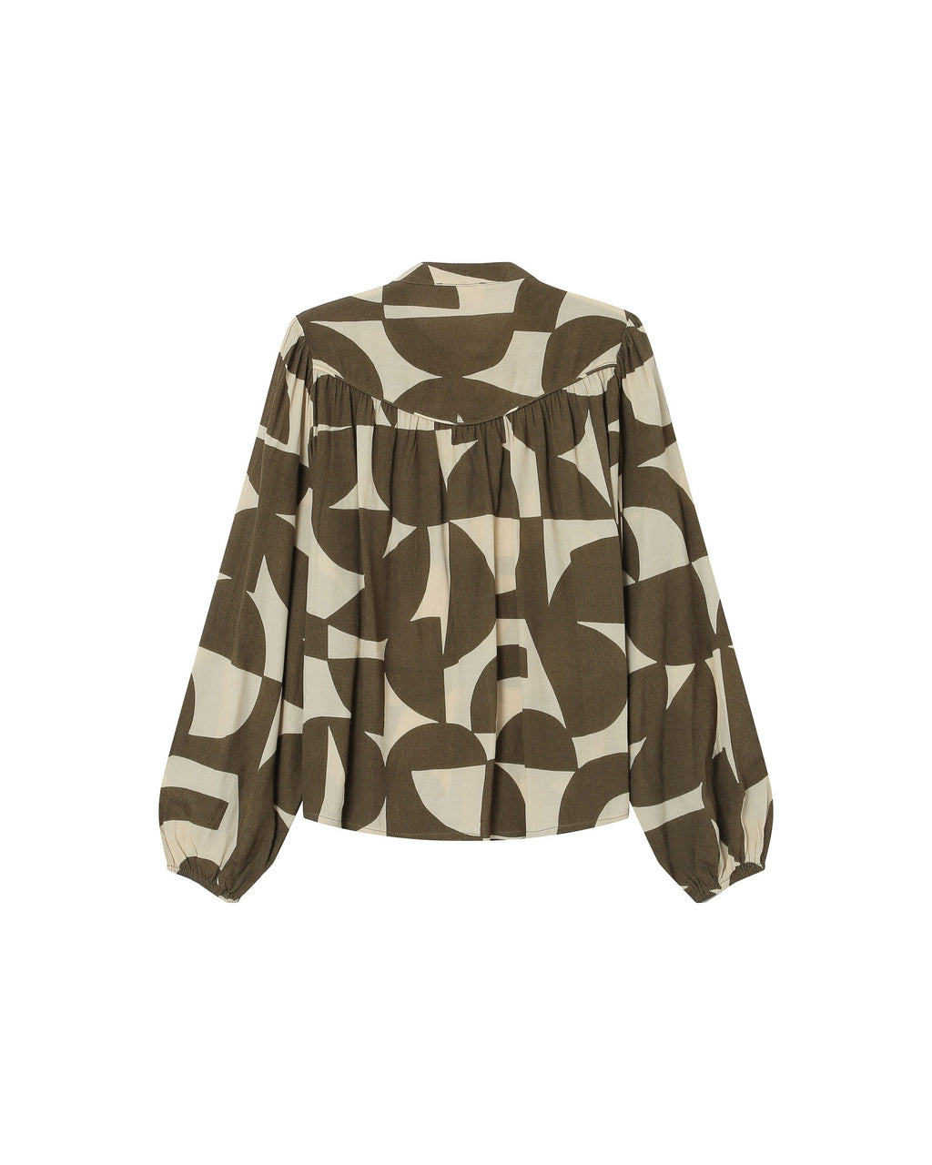 Blusa Estampado Bicolor Oliva Sorpresa