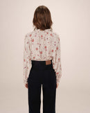 Scarlett Ecru Printed Blouse