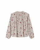 Scarlett Ecru Printed Blouse
