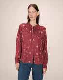 Blusa estampada terracota Scarlett