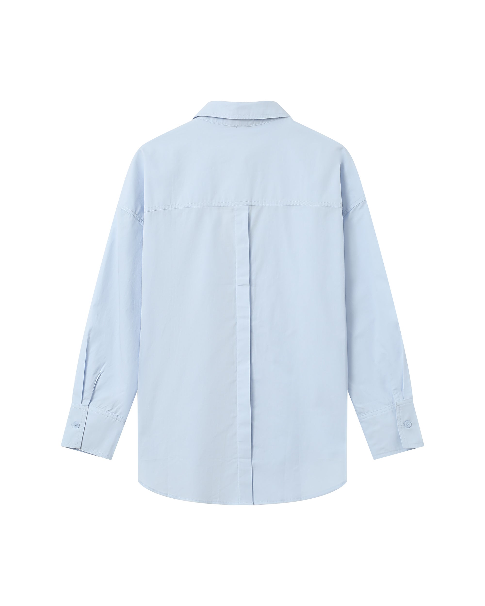 Camisa Oversize Azul Aciano Sira