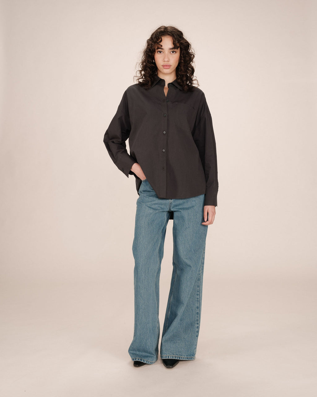 Oversize Carbon Shirt Sira
