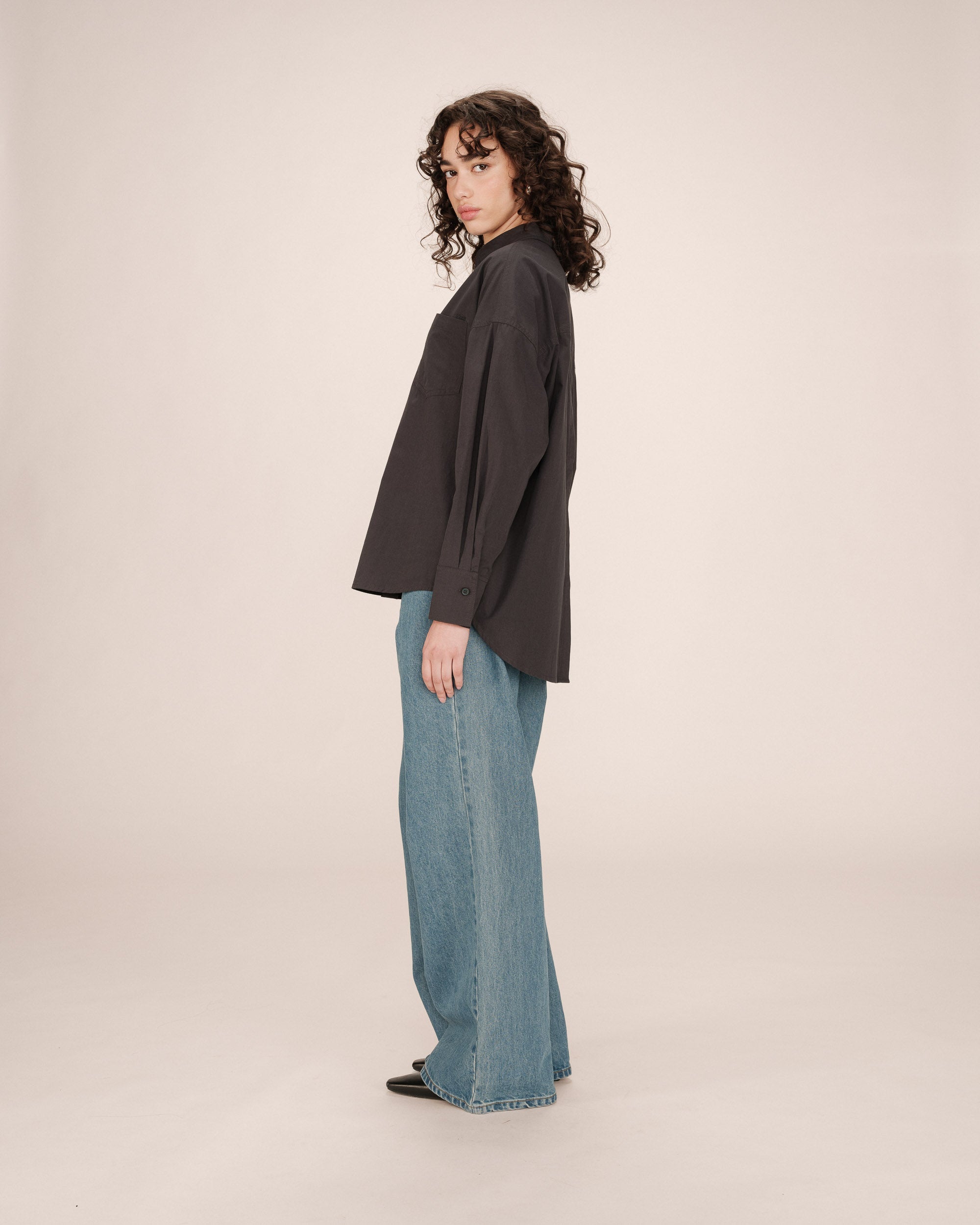 Oversize Carbon Shirt Sira