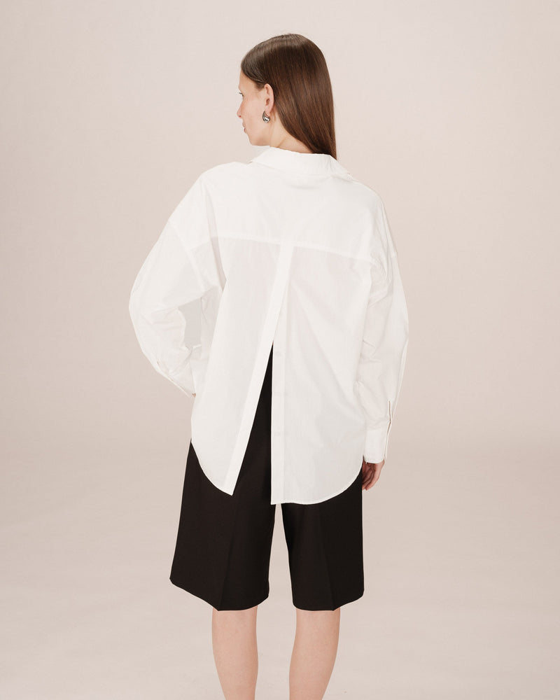 Sira Ivory Oversized Shirt
