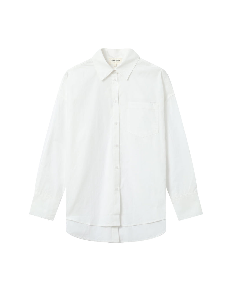 Sira Ivory Oversized Shirt