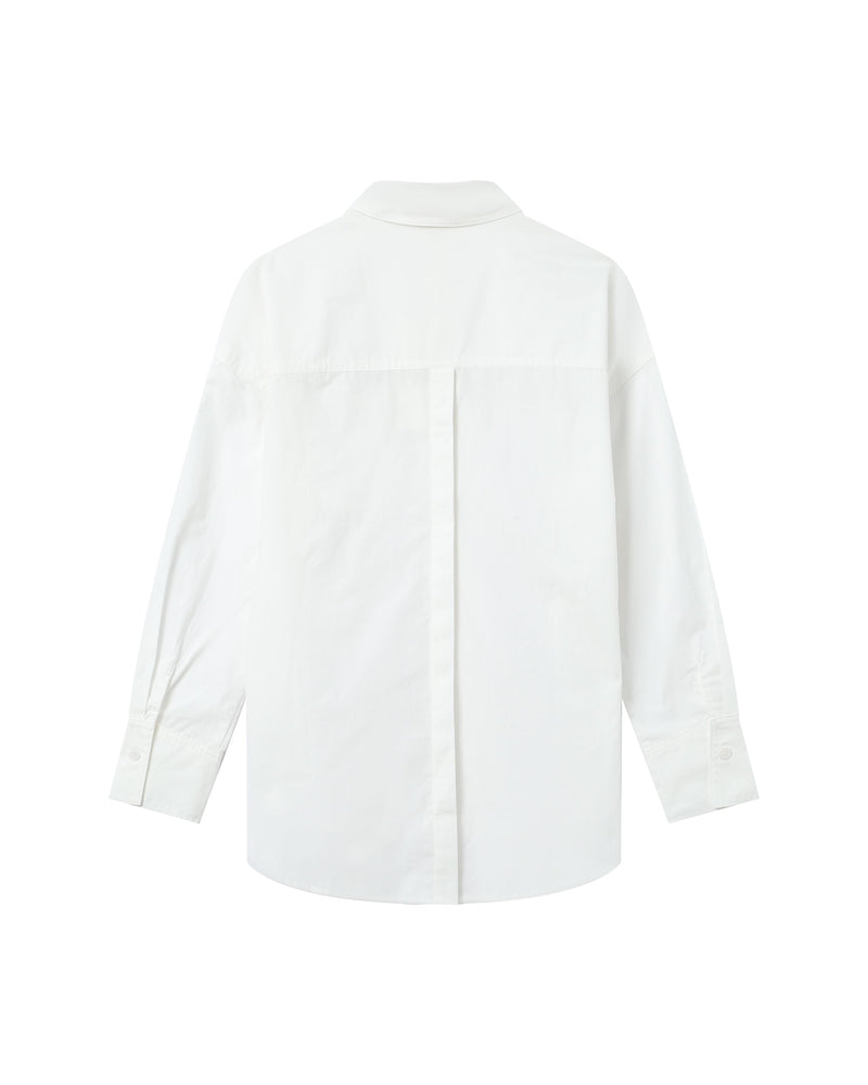 Sira Ivory Oversized Shirt