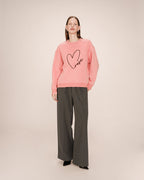 Pull A Message Brode Blush Sharly