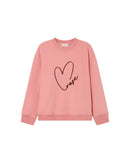 Blush Sharly Embroidered Message Sweater