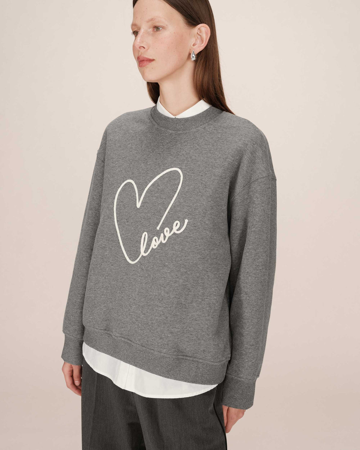 Sweatshirt Sharly - Gris