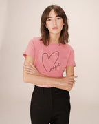 Blush Message T-Shirt Sixte