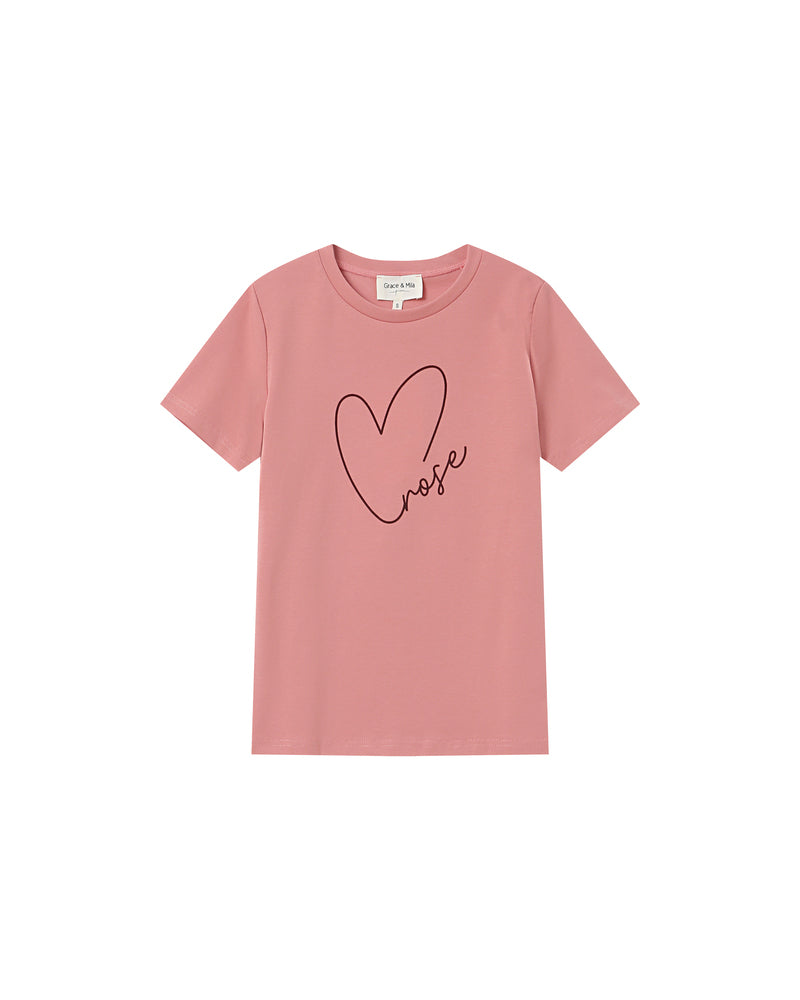 Blush Message T-Shirt Sixte