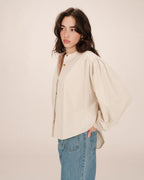 Oversized Ecru Blouse Suri