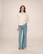 Oversized Ecru Blouse Suri