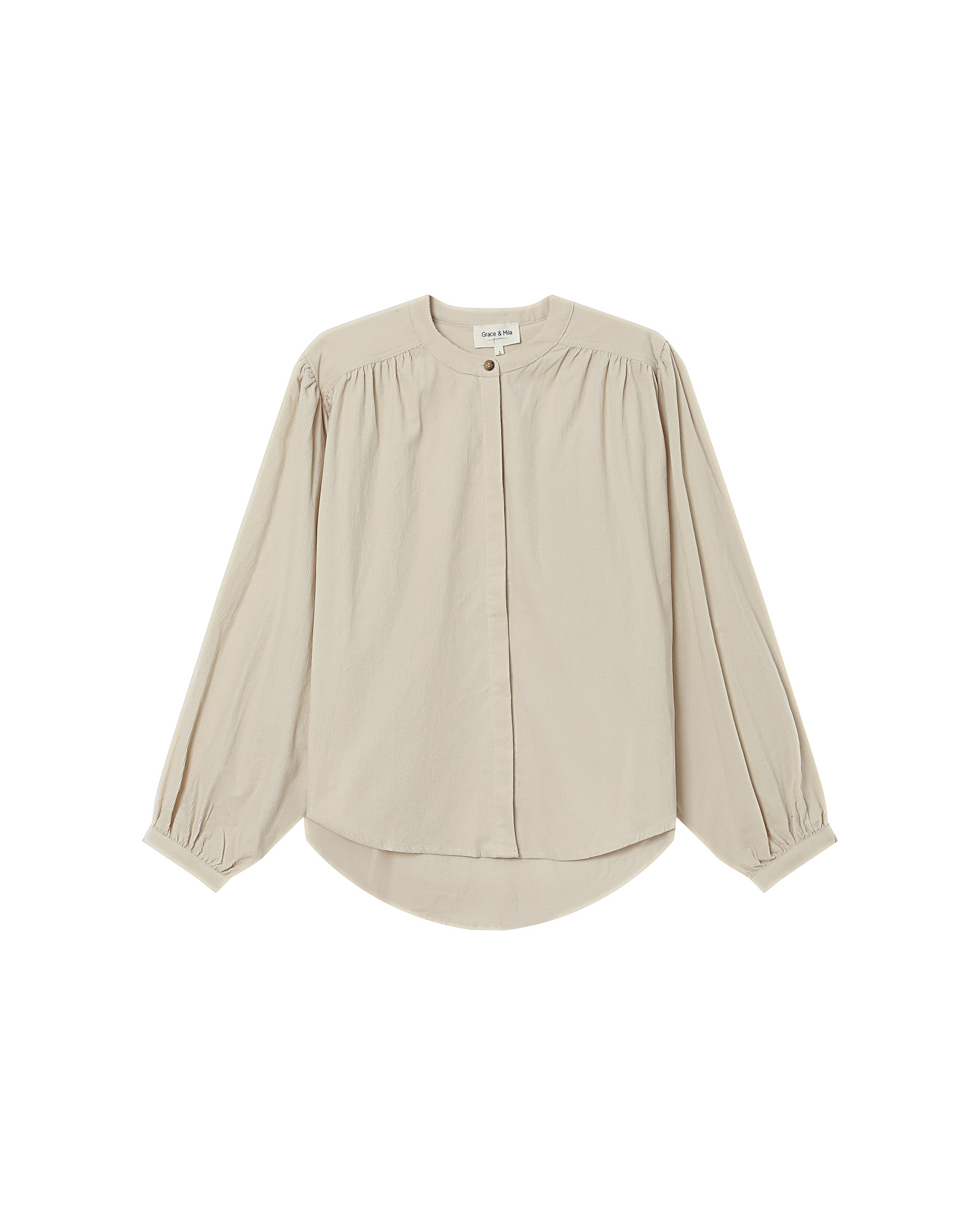 Oversized Ecru Blouse Suri