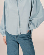 Blusa Oversize Salvia Suri