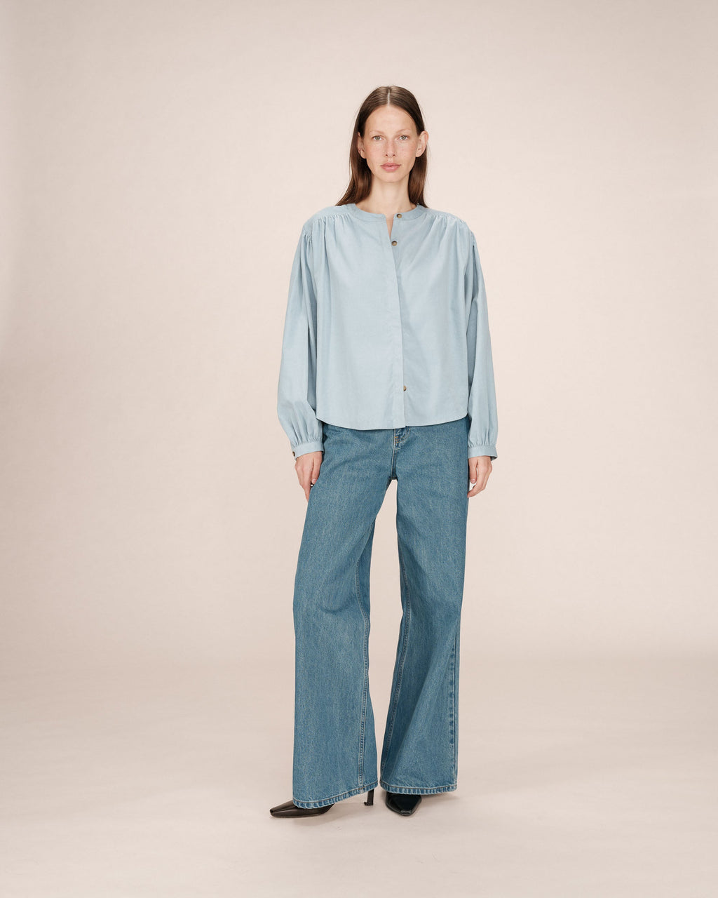 Blusa Oversize Salvia Suri