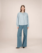 Blusa Oversize Salvia Suri