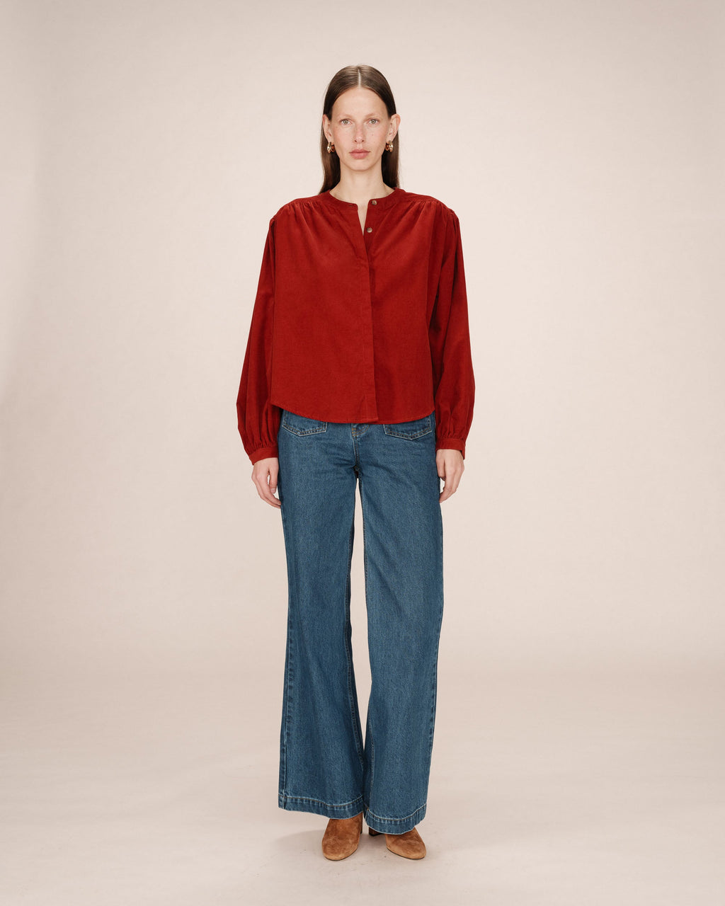 Blusa Oversize Terracota Suri