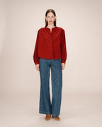 Blusa Oversize Terracota Suri