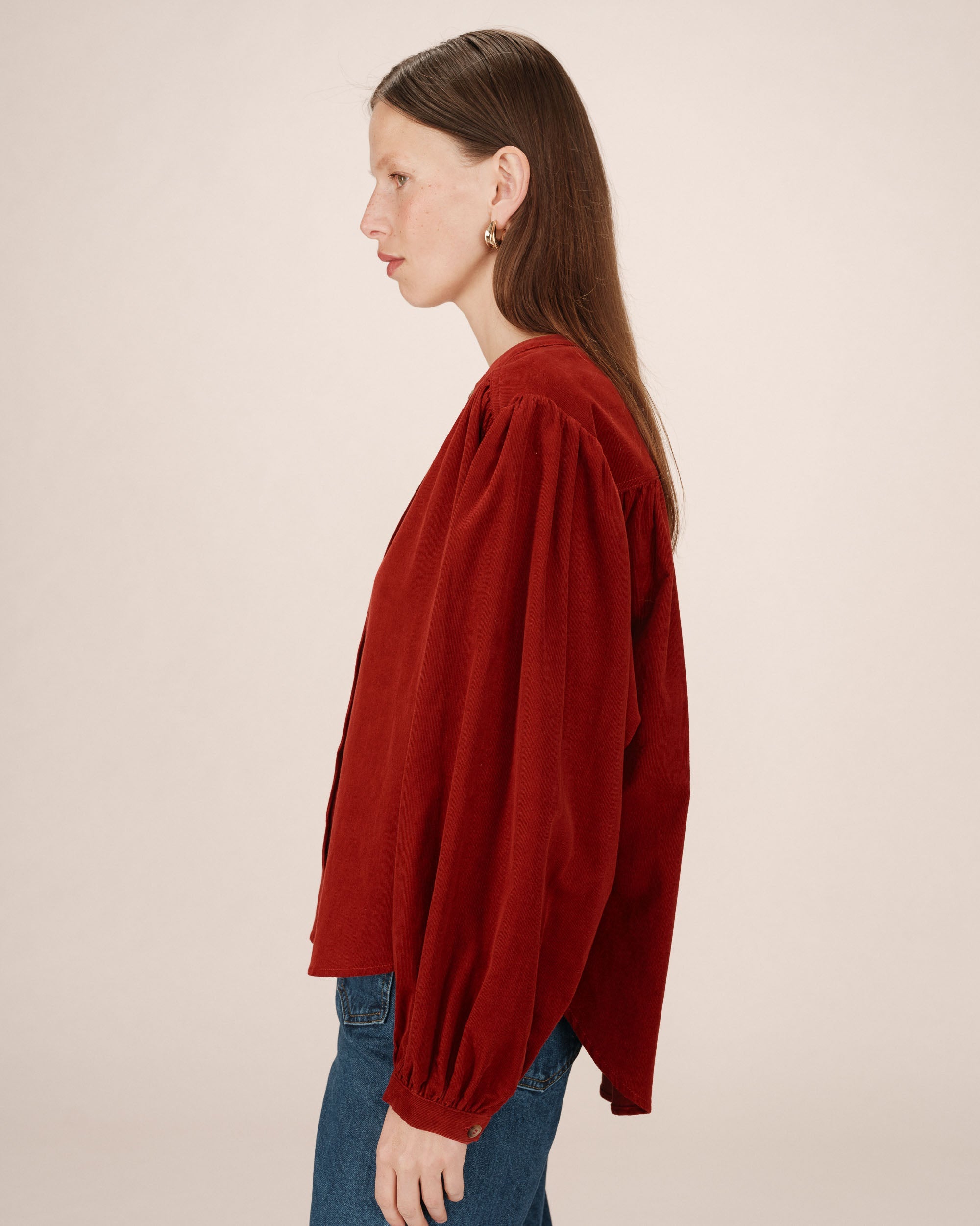Blusa Oversize Terracota Suri