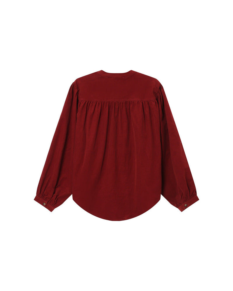 Suri Terracotta Oversized Blouse
