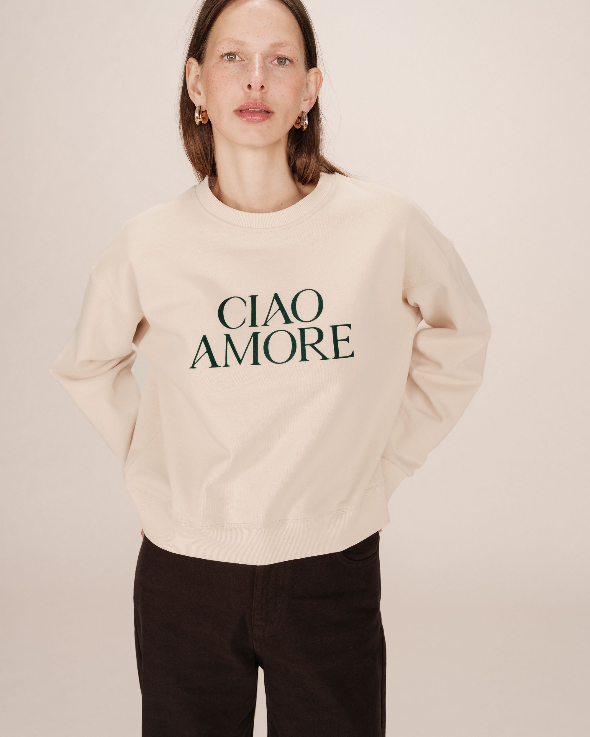 Sudadera Estampada Vainilla Sigil