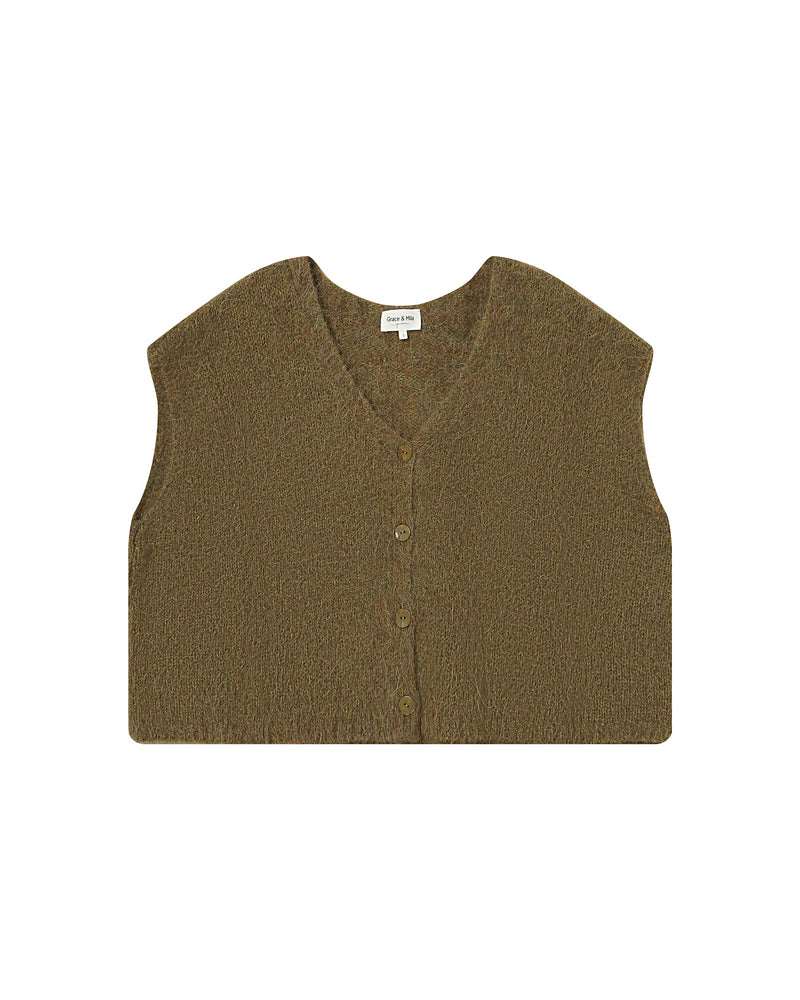 Olive Savant Cardigan