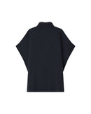 Poncho de temporada azul marino