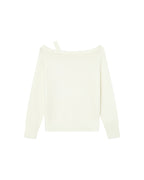 Asymmetric Jumper Ivory Samantha