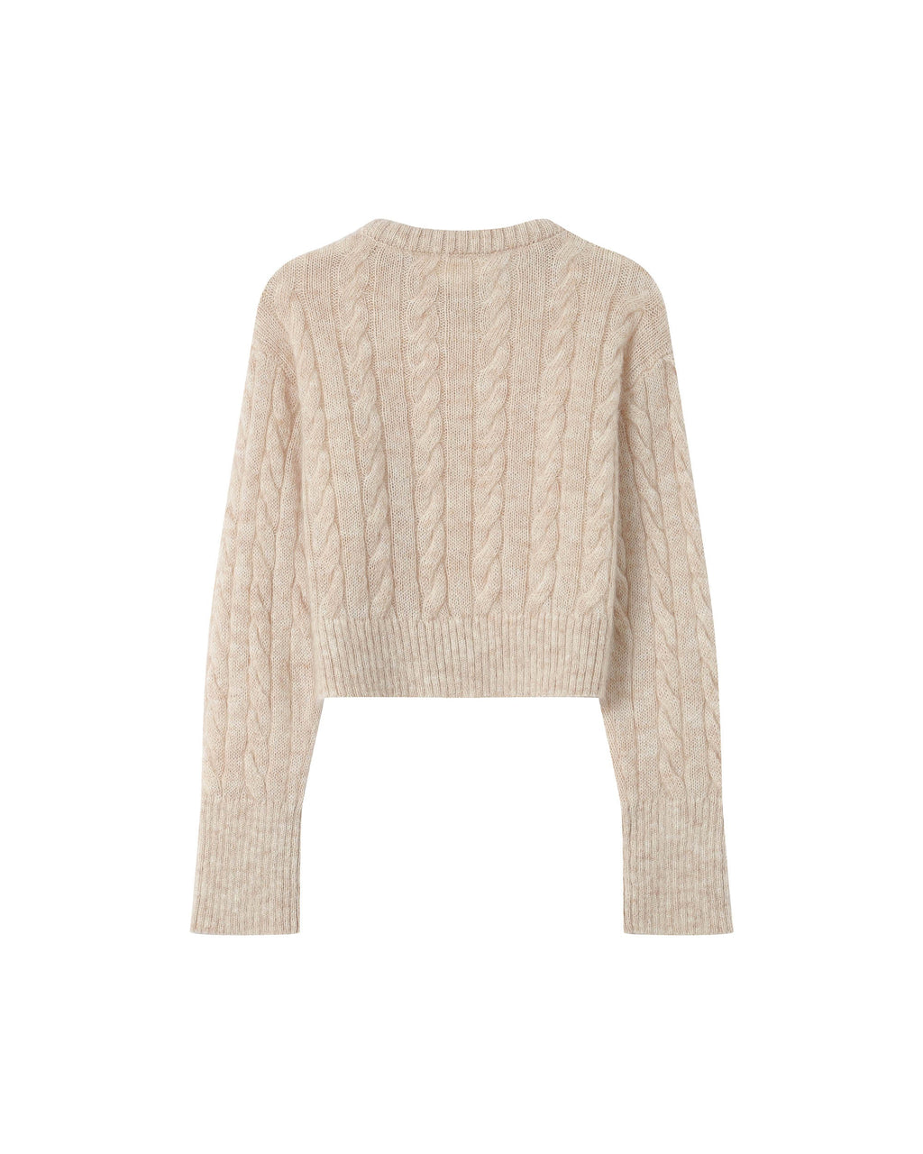 Vanilla Cable-Knit Jumper Sabin