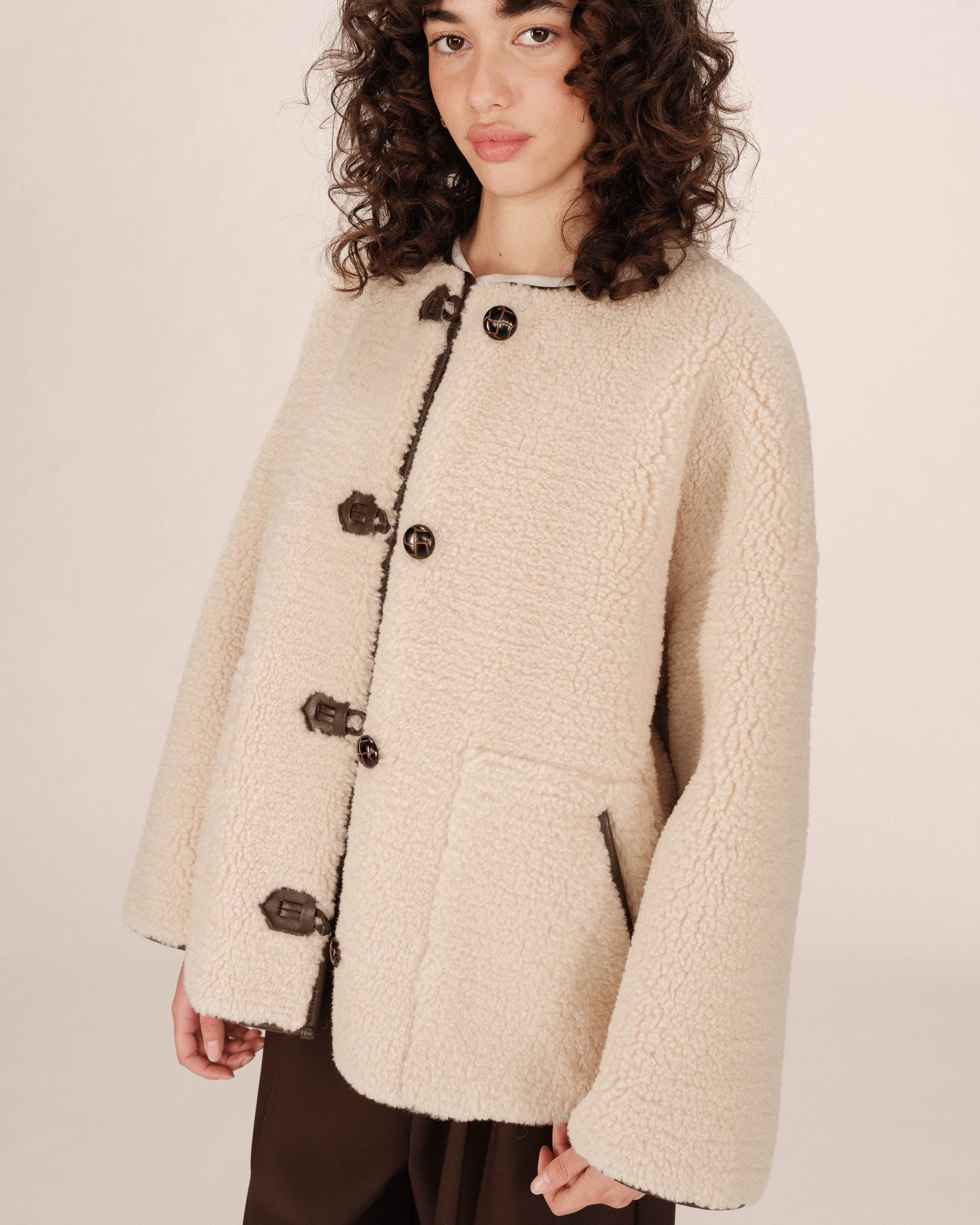 Abrigo Oversize Crudo Simon