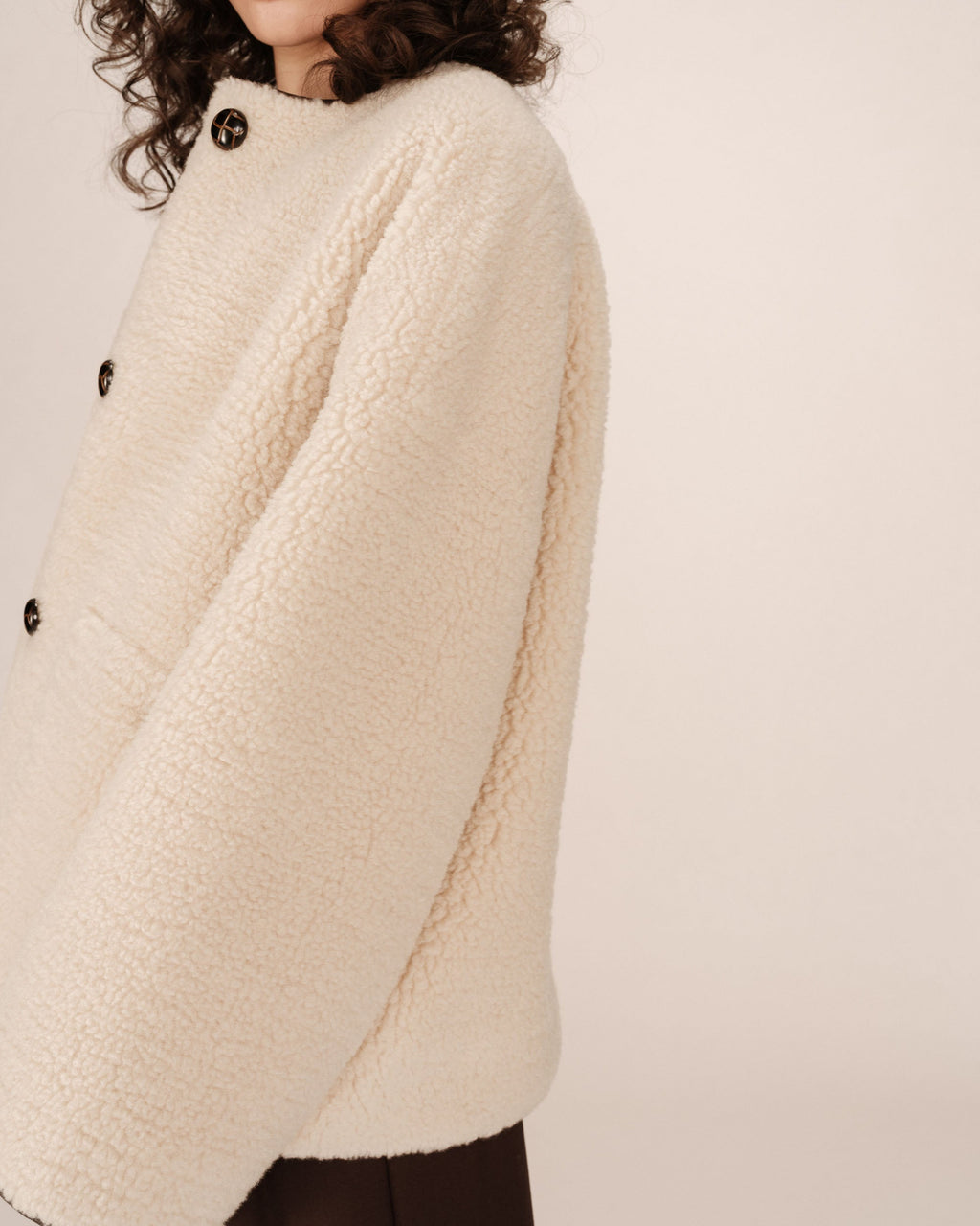 Abrigo Oversize Crudo Simon
