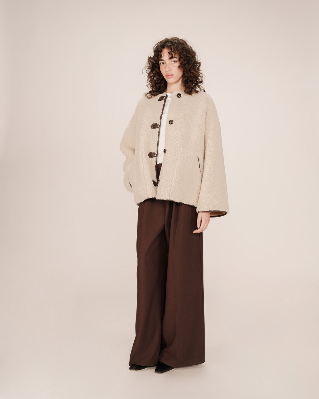Abrigo Oversize Crudo Simon