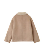 Manteau Swan - Beige Rose